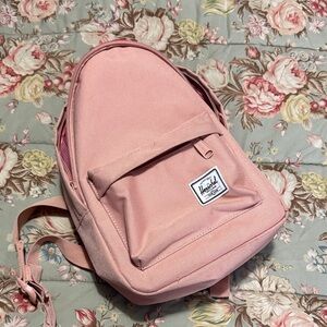 Light Pink Herschel mini backpack